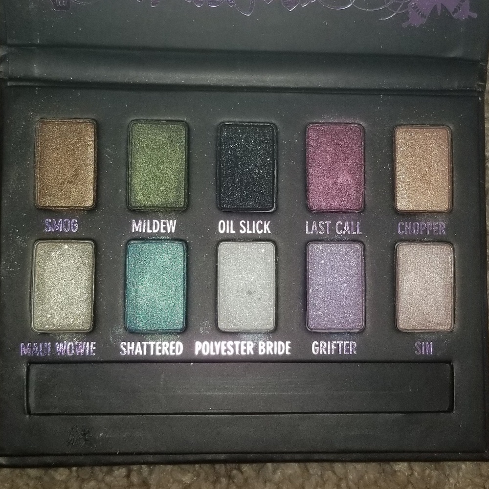 URBAN DECAY gunmetal palette